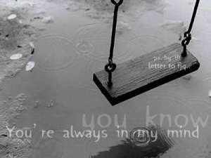 bayanganmu dalam ayunan