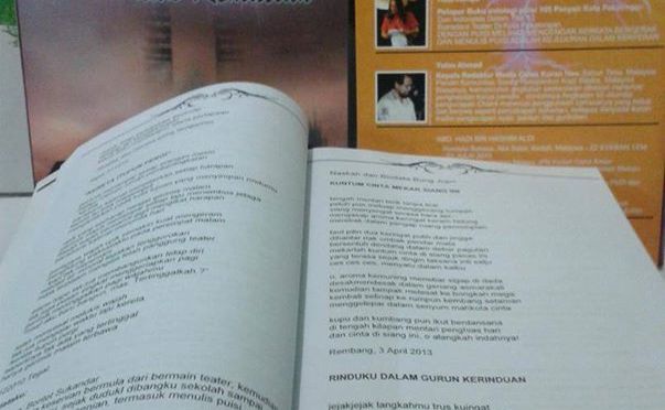 Empat Puisi dari Antologi Puisi Cinta, Rindu dan Kematian